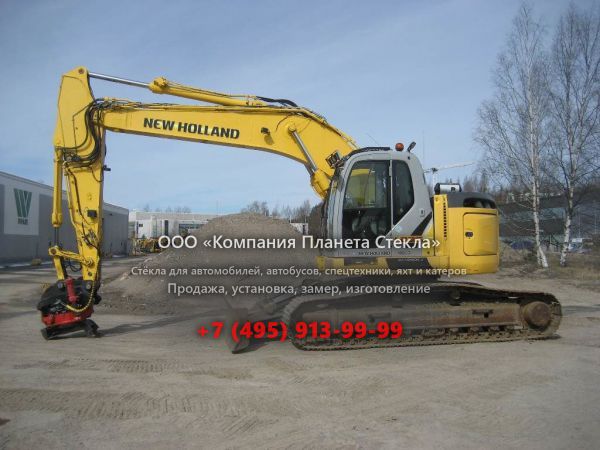 Стекло для гусеничных экскаваторов New Holland E235BSR