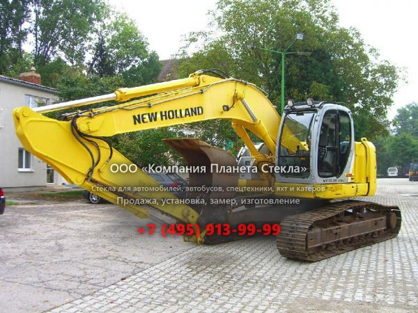 Стекло для гусеничных экскаваторов New Holland E235SR