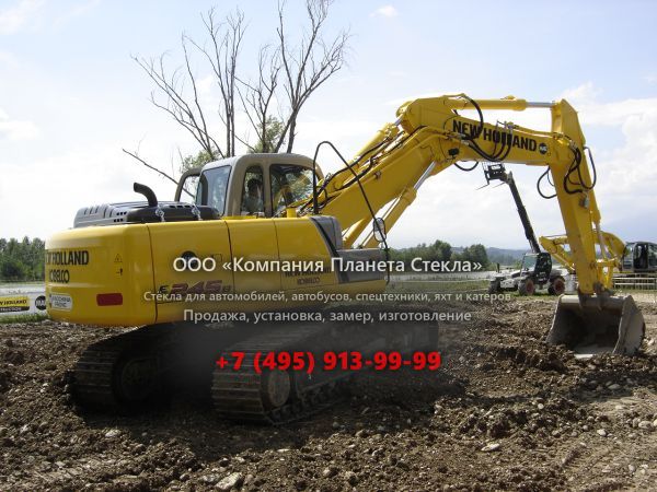 Стекло для гусеничных экскаваторов New Holland E245B