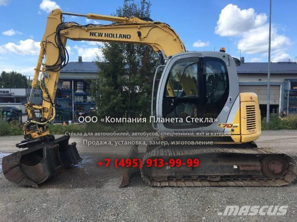 Стекло для гусеничных экскаваторов New Holland E70SR