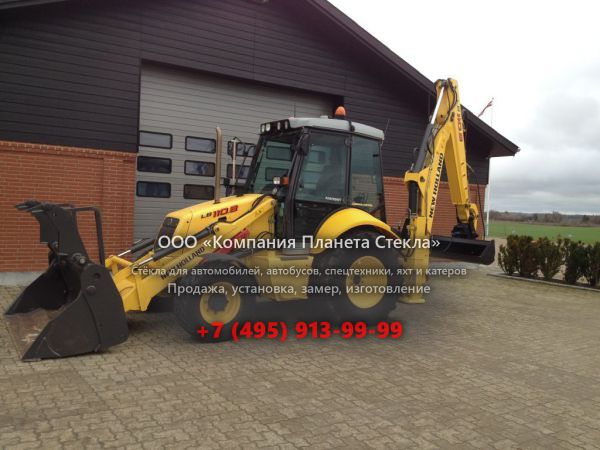 Стекло для экскаваторов-погрузчиков New Holland LB110B