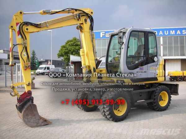 Стекло для колёсных мини-экскаваторов New Holland MH 2.6