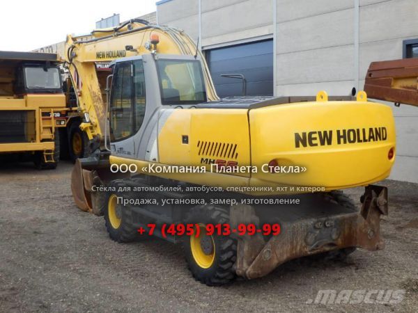 Стекло для колёсных экскаваторов New Holland MH 6.6