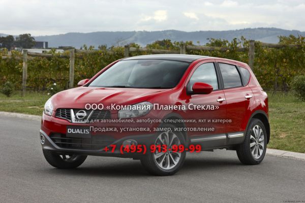 Стекло для Nissan Dualis +2 кроссовер 2007 - 2010, J10