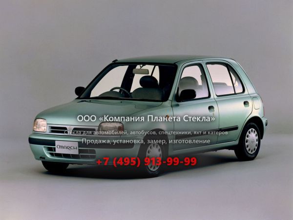 Стекло для Nissan March хетчбэк 1992 - 1997, K11