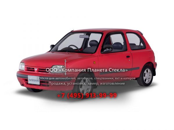 Стекло для Nissan March хетчбэк 1992 - 1997, K11