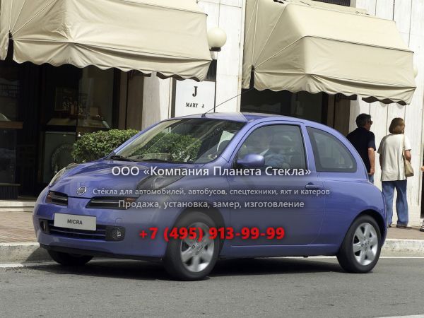 Стекло для Nissan Micra хетчбэк 2002 - 2010, K12