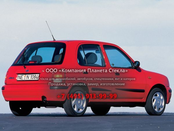 Стекло для Nissan Micra хетчбэк K11C [рестайлинг]