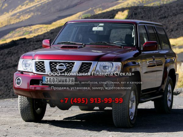 Стекло для Nissan Patrol внедорожник 2004 - 2010, Y61 [рестайлинг]