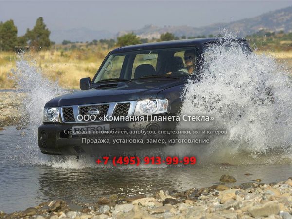 Стекло для Nissan Patrol внедорожник 2004 - 2010, Y61 [рестайлинг]