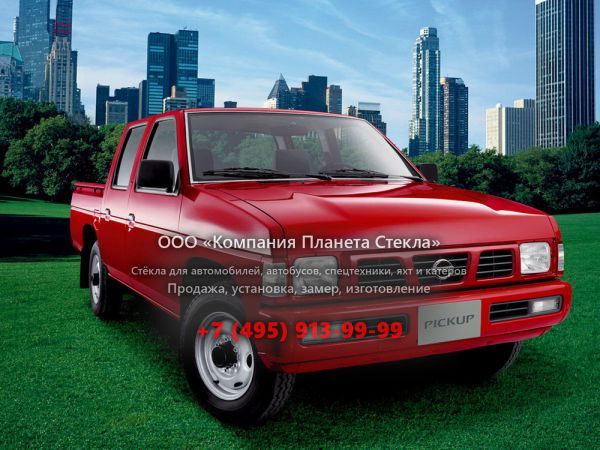 Стекло для Nissan Pick UP Crew Cab пикап 1992 - 1997, D21 [рестайлинг]