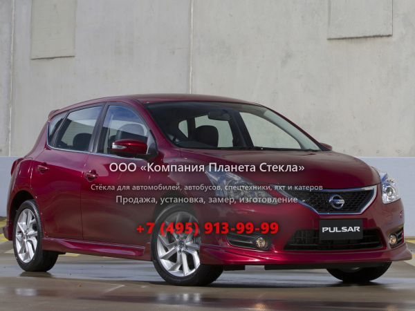 Стекло для Nissan Pulsar SSS хетчбэк 2013 - 2018, NB17