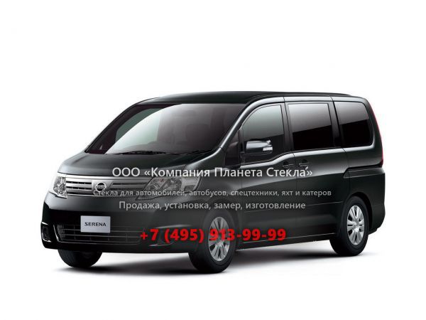 Стекло для Nissan Serena минивэн 2007 - 2010, C25 [рестайлинг]