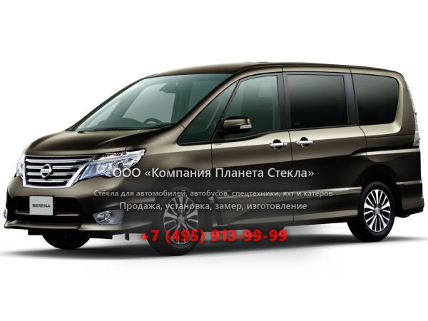 Стекло для Nissan Serena минивэн 2013 - 2016, C26 [рестайлинг]