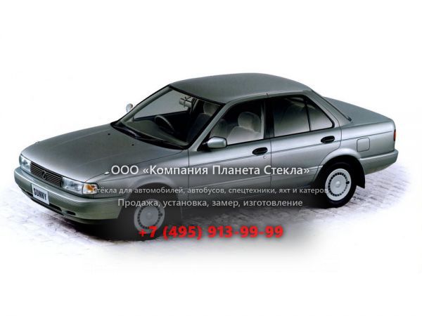 Стекло для Nissan Sunny седан 1990 - 1995, B13