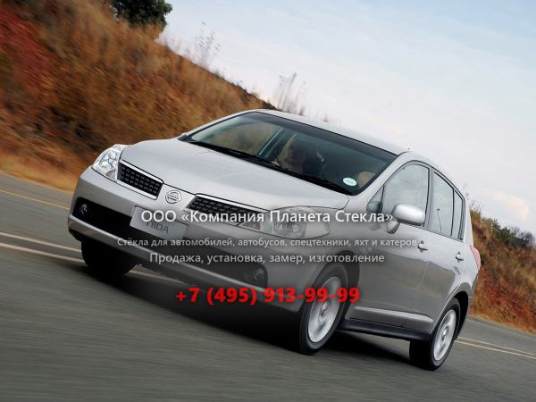 Стекло для Nissan Tiida хетчбэк 2004 - 2008, C11