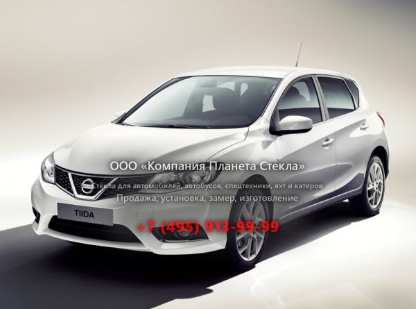 Стекло для Nissan Tiida хетчбэк 2015 - 2016, C13