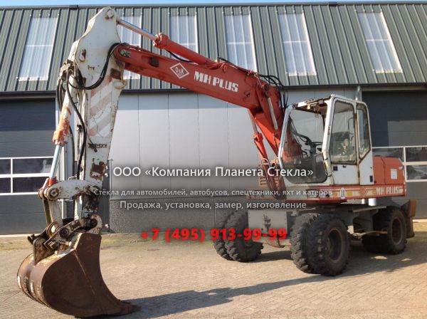 Стекло для колёсных экскаваторов O&K MH 4 Plus