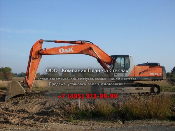 Стекло для гусеничных экскаваторов O&K RH 12.5