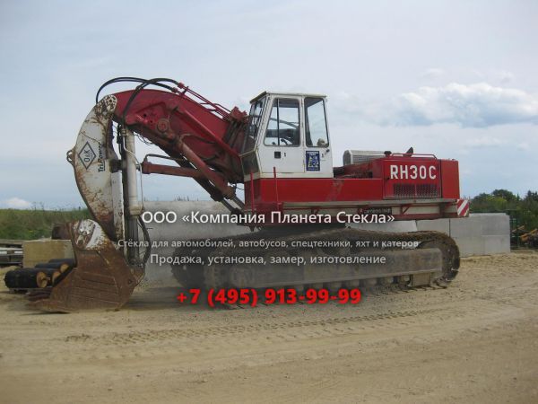 Стекло для гусеничных экскаваторов O&K RH 30 C