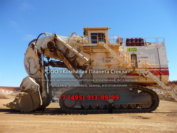 Стекло для карьерных экскаваторов O&K RH 400
