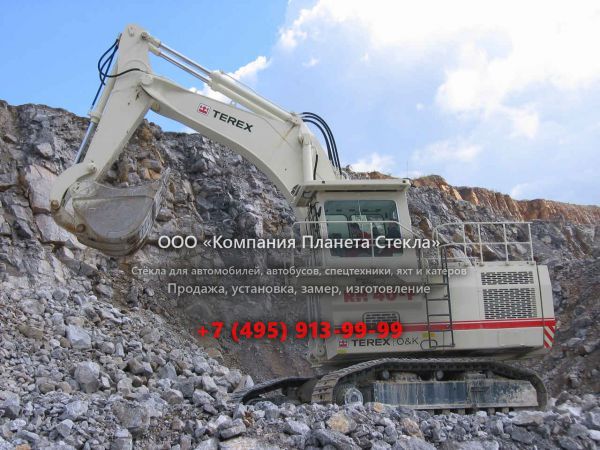 Стекло для гусеничных экскаваторов O&K RH 40 F