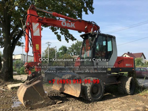Стекло для гусеничных экскаваторов O&K RH 4.5