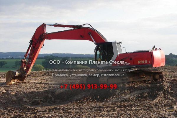 Стекло для гусеничных экскаваторов O&K RH 8.5
