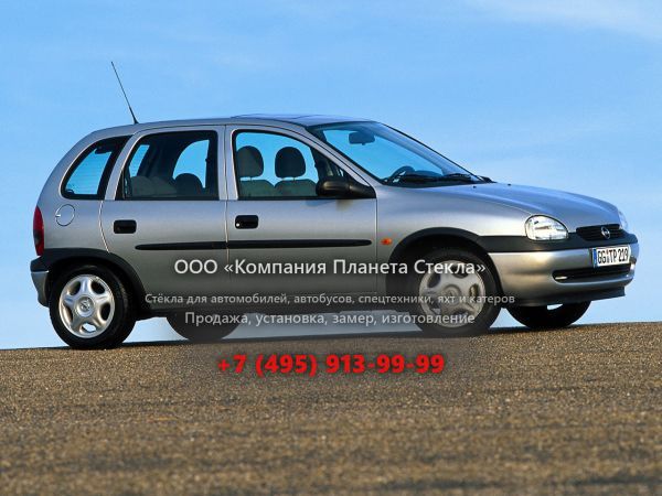 Стекло для Opel Corsa хетчбэк 1997 - 2000, B [рестайлинг]