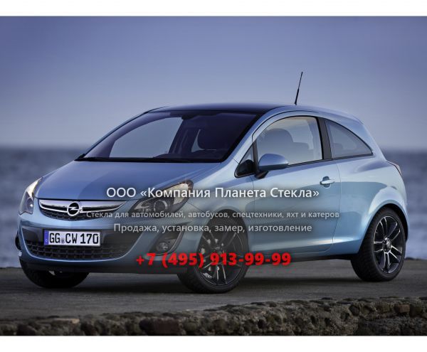 Стекло для Opel Corsa хетчбэк 2010 - 2018, D [рестайлинг]