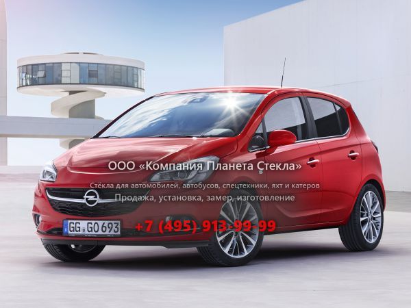 Стекло для Opel Corsa хетчбэк 2014 - 2018, E