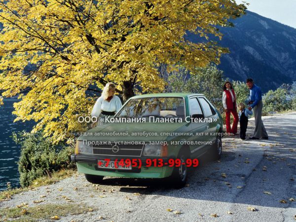 Стекло для Opel Kadett фастбэк 1979 - 1984, D