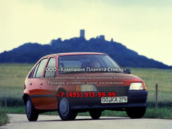 Стекло для Opel Kadett хетчбэк 1984 - 1991, E