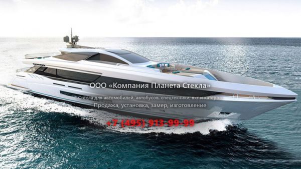 Стекло для моторная яхта Overmarine Group Mangusta GranSport 45