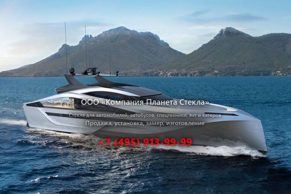 Стекло для моторная яхта с флайбриджем Palmer Johnson 36M SuperSport