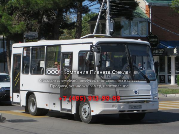 Стекло для пригородный автобус Паз 320302