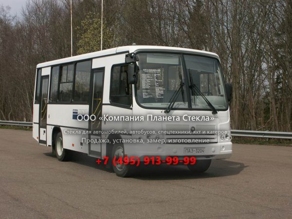 Стекло для городской автобус Паз 3204
