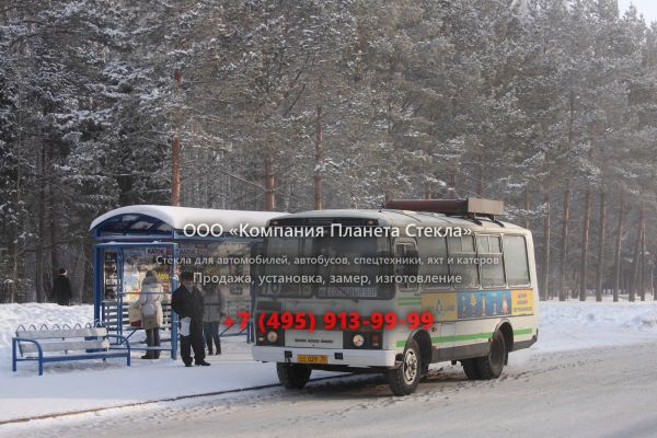 Стекло для пригородный автобус Паз 32054