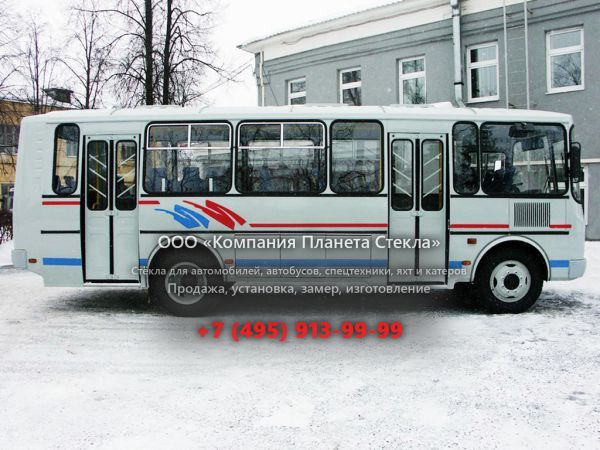 Стекло для пригородный автобус Паз 4234