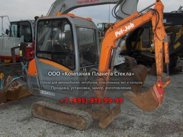 Стекло для гусеничных мини-экскаваторов Pel-Job EB150