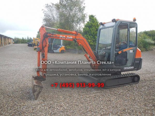 Стекло для гусеничных мини-экскаваторов Pel-Job EB200