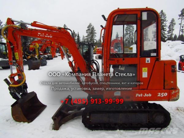 Стекло для гусеничных мини-экскаваторов Pel-Job EB250