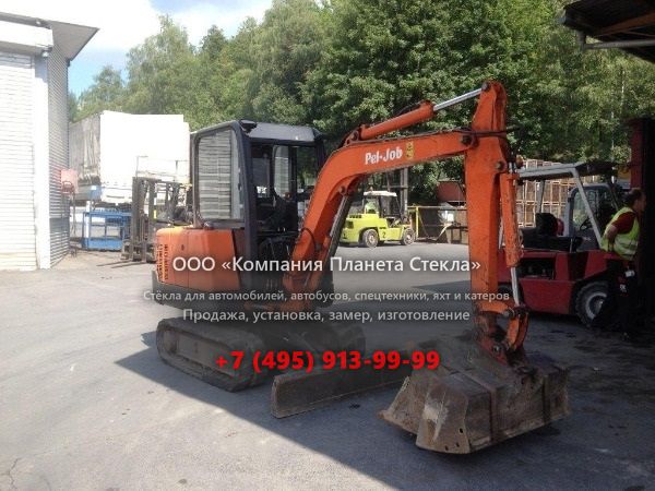 Стекло для гусеничных мини-экскаваторов Pel-Job EB300