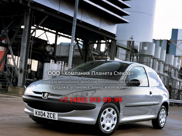 Стекло для Peugeot 206 Van хетчбэк 1998 - 2003, 1 поколение