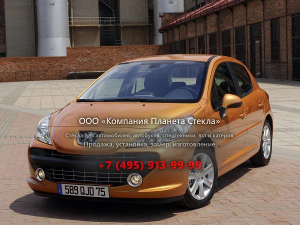 Стекло для Peugeot 207 хетчбэк 2006 - 2009, 1 поколение