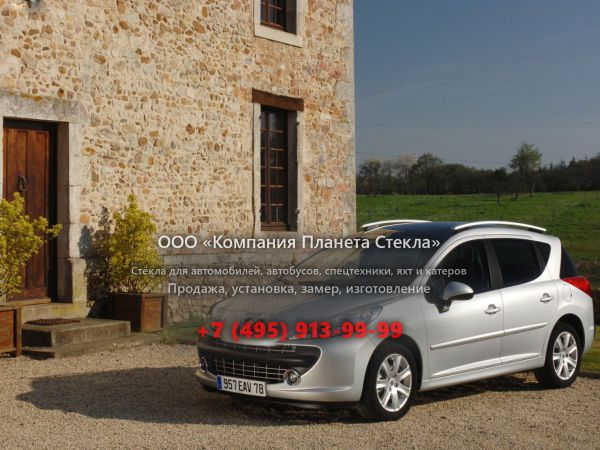 Стекло для Peugeot 207 универсал 2006 - 2009, 1 поколение