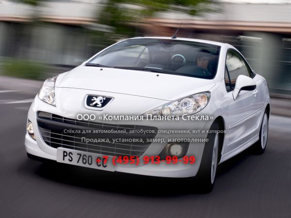 Стекло для Peugeot 207 CC кабриолет 2009 - 2013, 1 поколение [рестайлинг]
