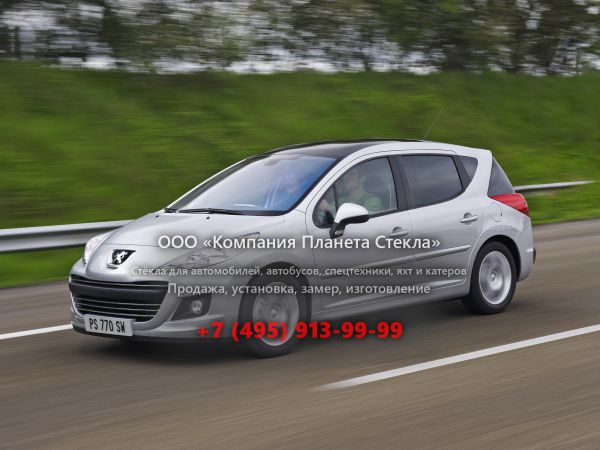 Стекло для Peugeot 207 SW универсал 2009 - 2013, 1 поколение [рестайлинг]
