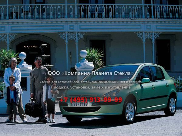 Стекло для Peugeot 307 хетчбэк 2001 - 2005, 1 поколение