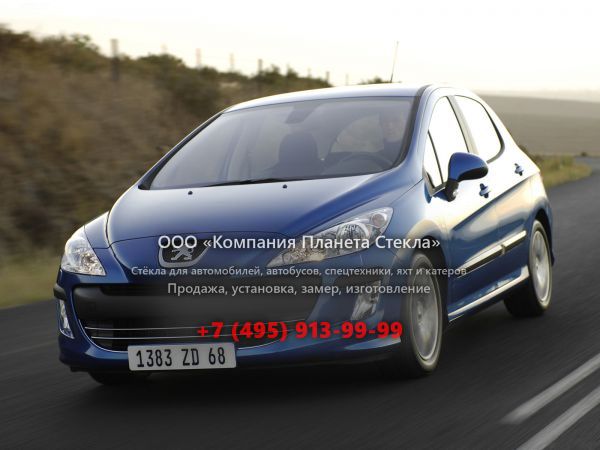 Стекло для Peugeot 308 хетчбэк 2007 - 2011, T7